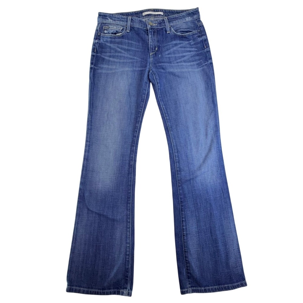 Joe's Jeans Provocateur Womens 27 Blue Bootcut Mid Rise Denim Staple Casual